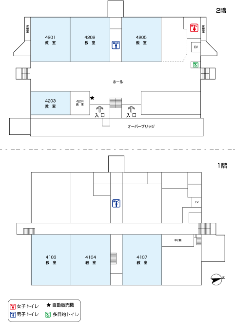 4号館　1階・2階